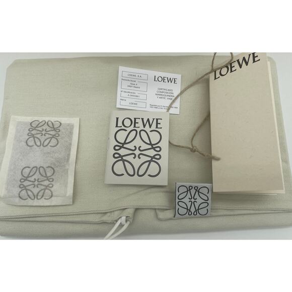 ❌❌SOLD!LOEWE PAULA IBIZA SUMMER MEDIUM ANAGRAM BASKET STRAW RAFFIA TOTE BAG NWT! - Picture 9 of 15